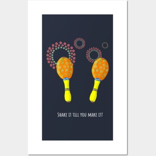 Cinco De Mayo Shake Maracas Funny Posters and Art